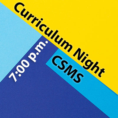 CurriculumNight_CSMS